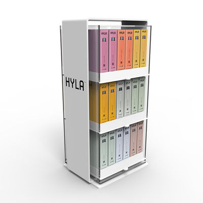 جودة  Retail Store Vape Display Stand Countertop Acrylic Display Stand With Pushers Cigarette Showcase مصنع